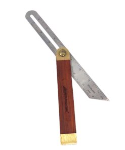 Swanson Tool Co TS149 9 inch Sliding T-Bevel with Brass Bound Hardwood Handle and Inches/Metric Marks (22 CM) 11 71xubPJc7L