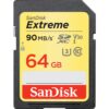 SanDisk 64GB Extreme SDXC UHS-I Memory Card - 90MB/s, C10, U3, V30, 4K UHD, SD Card - SDSDXVE-064G-GNCIN 14 71xurYGbqL