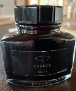 Parker Quink Ink Bottle, Black, 57 ml (1950375) 32 71xvI6 yWxL