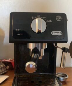 De'Longhi ECP3120 15 Bar Espresso Machine with Advanced Cappuccino System, 9.6 x 7.2 x 11.9 inches, Black/Stainless Steel 32 71xvtR6xoQL