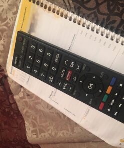 CT-8037 ct8037 Replaced Remote fit for Toshiba 40L3400 40L3400U 50L3400 50L3400U 58L5400 58L5400U 58L5400UC 65L5400 65L5400U 65L5400UC Smart HDTV TV 9 71xxMcKO4dL