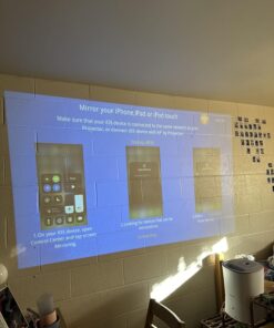 TMY Native 1080P Projector with 5G WiFi and Bluetooth 5.1, 13000 Lumens 4K Supported Mini Projector, Portable Projector Compatible with TV Stick/Phone/PC/DVD/HDMI/AV/USB/SD, Outdoor Movie Projector 69 71xxQ1y EL