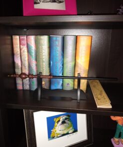 Eforlife 8" Wand Stand Black Wood Mini Samurai Sword Stand Wakizashi Tanto Blade Holder Dagger Dispaly Stand Short Sword Rack 25 71xxT58hDCL