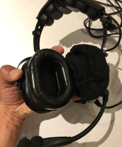 KORE AVIATION KA-1 General Aviation Headset for Pilots | Mono and Stereo Compatibility, Passive Noise Reduction, Noise Canceling Microphone, Gel Ear Seals, Adjustable Headband, Headset Bag 35 71xyeM3gz8L