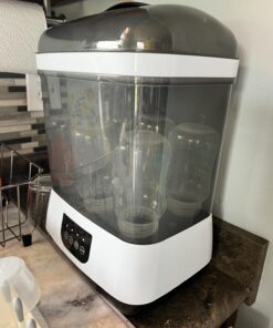 Dr. Brown's All-in-One Sterilizer and Dryer for Baby Bottles, Parts & Other Newborn Essentials Sterilizer & Dryer 1 Count (Pack of 1) 69 71xz8nn7mL