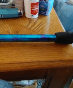 PCP Replacement Cane Tips, 3/4 inch / 1.9 cm Diameter (Gray, Two Tips), Black, 3/4-Inch Diameter 20 71y 0PD6M L