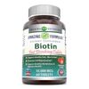 Amazing Formulas Biotin Fast Dissolve 10000mcg 60 Tablets Supplement | Strawberry Flavor | Non-GMO | Gluten Free | Made in USA 60 Count (Pack of 1) 36 71y MAP4iUL