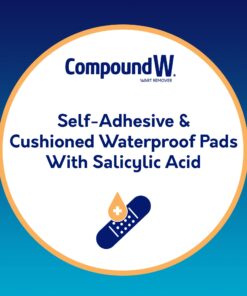 Compound W Maximum Strength One Step Plantar Wart Remover Foot Pads, 20 CT, 2 Pack 11 71y QTcQOFL 1