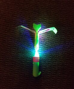 Rocket Copters - The Amazing Slingshot LED Helicopters - As Seen on TV Neon 15 71y08YSH7L