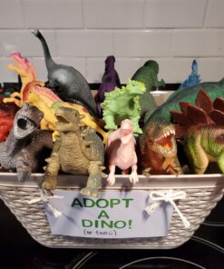 PREXTEX Dinosaur Figures for Kids 3-5+ (12 Plastic Dinosaurs Figurines with Educational Dinosaur Book) Dinosaur Toys Set for Toddlers Learning & Development (Boys & Girls) Dino Book with Dino Figures 78 71y2TN8E mL 1