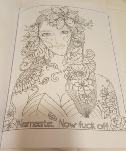 Calm the F*ck Down: An Irreverent Adult Coloring Book Paperback, Coloring Book 55 71y2VZX8uSL