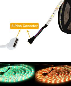 SUPERNIGHT RGBW LED Light Strip Remote Controller, 40 Keys IR Remote Controller Replacement for SMD 3528 5050 Flexible LED Strip Lights 16 71y2YXm2cpL