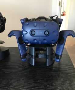 AMVR VR Stand,VR Headset Display Holder for HTC Vive Headset or HTC Vive Pro Headset and Controllers Black 52 71y2fU 30JL