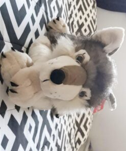 Wild Republic Jumbo Wolf Plush, Giant Stuffed Animal, Plush Toy, Gifts for Kids, 30 Inches Single 57 71y3HA3oqgL
