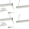 Case of 4 Lights Shop Work Bench Lighting 34 INCH LED Shop Light. 3000 Lumen 33 71y3WYKZDrL