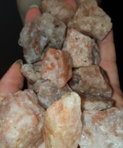 Hypnotic Gems Materials: 1 lb Sunstone Stones from Asia - Rough Bulk Raw Natural Crystals for Cabbing, Tumbling, Lapidary, Polishing, Wire Wrapping, Wicca & Reiki Crystal Healing 13 71y3hGcg JL