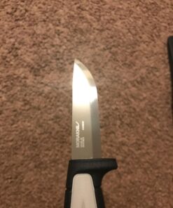 Morakniv Craftline Robust Fixed-Blade Knife with Carbon Steel Blade and Combi-Sheath, 3.6 Inch 36 71y3qTb5JL