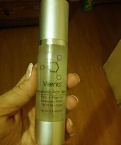 Vernal’s 100% Pure Hyaluronic Acid Serum – Rich With Vitamins C, E and Age-Defying Antioxidants - Anti Wrinkle, Anti Aging Face Serum that Lifts and Firms Skin, Made in USA 29 71y4TgotjrL