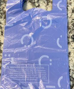 Ubbi Disposable Diaper Sacks, Lavender Scented, Easy-To-Tie Tabs, Diaper Disposal or Pet Waste Bags, 200 Count 37 71y5r35mg1L