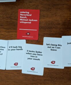 That's What She Said Game - The Hilariously Twisted Party Game | Ages 17+ Rated Game Base Game 30 71y6BjK2ziL