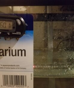 ZACRO 2 Pack Digital Aquarium Thermometer, Fish Tank Thermometer, Water Thermometer with Large LCD Display,Reptile Thermometer for Fish Tank Water Terrarium 40 71y6KpVd8nL