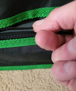 VIVOSUN S558 5x5 Grow Tent, 60"x60"x80" High Reflective Mylar with Observation Window and Floor Tray for Hydroponics Indoor Plant for VSF6450 60"x60"x80" Black 53 71y6QKeg iL