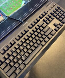 HyperX Alloy Core RGB – Membrane Gaming Keyboard, Comfortable Quiet Silent Keys with RGB LED Lighting Effects, Spill Resistant, Dedicated Media Keys, Compatible with Windows 10/8.1/8/7 – Black 36 71y6S2EjuxL