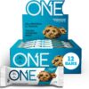 ONE Protein Bars, Chocolate Chip Cookie Dough, Gluten Free Protein Bars with 20g Protein and only 1g Sugar, Guilt-Free Snacking for High Protein Diets, 2.12 oz (12 Pack) 16 71y6Xb673uL