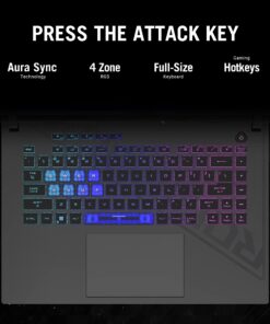 ASUS 2023 ROG Strix G16 Gaming Laptop, 16" FHD 165Hz Display, Intel 14-Core i7-13650HX (Up to 4.9GHz), GeForce RTX 4060, 16GB DDR5 RAM, 1TB SSD, Wi-Fi 6E, Bluetooth, 4 Zone RGB, Windows 11 Home 16GB DDR5 RAM | 1TB SSD 13 71y6te2r3zL 1