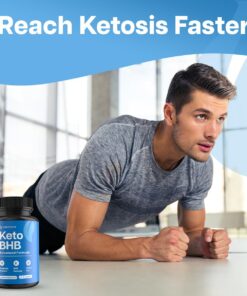 Keto BHB Exogenous Ketones for Men & Women - Keto Supplements for Mental Clarity & Focus - Keto Burn - Keto Fat Burner - Keto Pills Carb-Free Energy for Muscle - Key to Keto Diet - Ketosis Support 30 71y7hs5TZDL