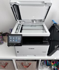 Canon imageCLASS MF465dw - All in One, Wireless, Mobile Ready, Duplex Laser Printer with Expandable Paper Capacity and 3 Year Limited Warranty,White 35 71y83OhhfwL