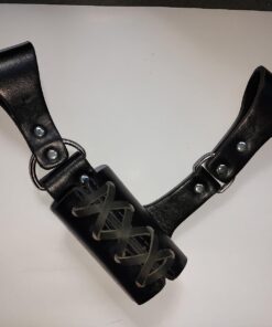 MASTER USA – Universal Leather Sword Frog – Steel Hardware, Adjustable Lacing for Proper Fit, Designed to Fit a Wide Variety of Swords and Scabbards – Fantasy, Historical, Cosplay – PK-6182 32 71y8JW8SdTL