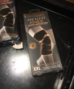 Copper Fit Pro Series Knee Compression Sleeve Black Large 27 71y8P27nAL