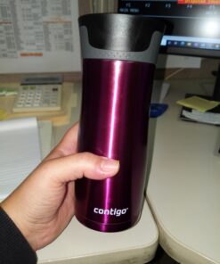 Contigo AUTOSEAL West Loop Stainless Steel Travel Mug, 16 oz, Radiant Orchid 27 71y8RKeP5eL