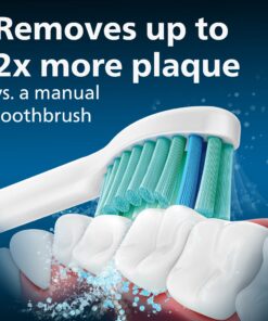 Philips Sonicare Genuine E-Series Replacement Toothbrush Heads, 2 Brush Heads, White, Frustration Free Packaging, HX7022/30 13 71y9rUiKmCL