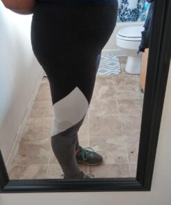 Valentina Womens Hot Thermo Body Shaper Neoprene Slimming Pants Thighs Workout Sauna Suit Waist Tummy Control for Weight Loss Black L = US Size S - M 17 71yAELetdyL