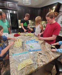 Johnny Apple Peeler, Corer, Slicer, Pie Maker, Stainless Steel Blades, Red VKP1010 Suction Base 32 71yAcKd31AL