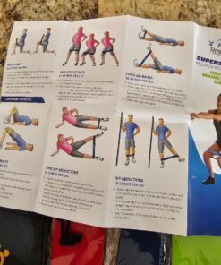 Fit Simplify Resistance Loop Exercise Bands with Instruction Guide and Carry Bag, Set of 5 Assorted 40 71yBAs4OPvL