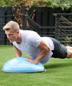 Bosu Home Gym Equipment The Original Balance Trainer 26 Inch Diameter Light Blue/Black 22 71yBPrco6eL