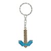 JINX Minecraft Diamond Pickaxe Metal Key Chain (Metallic with Enamel Fill, One Size) 15 71yBbWojPL