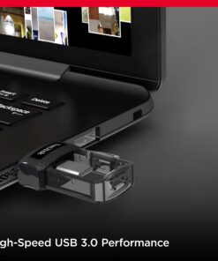 SanDisk 256GB Ultra Dual Drive m3.0 for Android Devices and Computers - microUSB, USB 3.0 - SDDD3-256G-G46, Black 11 71yBtI5OTBL 1