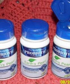 Earth's Pearl Probiotic Pearls for Women and Men - Kids Probiotic with Prebiotic Fiber - Daily Probiotic for Women and Men - 60-Day Supply of Prebiotics and Probiotics for Women and Men Probiotic 2 Month Supply 35 71yDFFfnUL