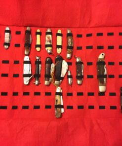 UNITED CUTLERY Large Knife Roll - PVC Exterior, Felt Interior, Carrying Handle, Holds Up to 50 Knives of Different Sizes, Quick-Release Buckle Straps 31 71yELp75weL