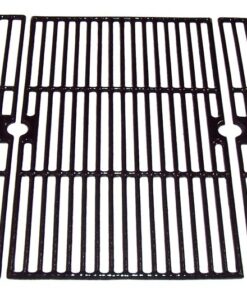Music City Metals 67413 Gloss Cast Iron Cooking Grid Set Replacement for Select Brinkmann and Charmglow Gas Grill Models