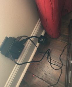 myTouchSmart Indoor and Outdoor Digital Timer, Plug-In, Two Grounded Outlets, Weather Resistant, Presets/ Custom Countdown, Ideal for String Lights, Christmas Lights, 26898 Digital 2 Grounded Outlet 1 Pack Black 25 71yGC6NdfIL