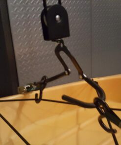 Kayak Storage Hoist - Overhead Pulley System with 125lb Capacity for Canoes, Bikes, Ladders, and More - For up to 12-Foot Ceilings by Rad Sportz 1 Traditional 41 71yGcYeHfgL