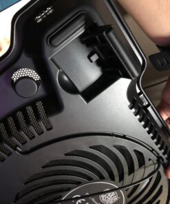 Cooler Master NotePal X-Slim Ultra-Slim Laptop Cooling Pad with 160mm Fan (R9-NBC-XSLI-GP),Black X-Slim 55 71yGoscd25L