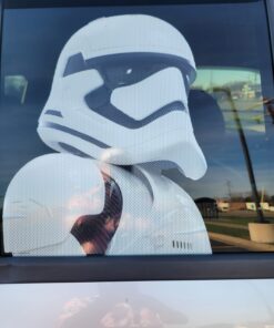 FanWraps The Force Awakens Passenger Series First Order Stormtrooper Perforated Window Decal 13 71yIYO5nWQL
