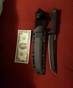 Cold Steel Recon Tanto Fixed Blade Knife with Sheath, SK-5 Steel, 7.0" (49LRT) 65 71yIcTP 5ZL
