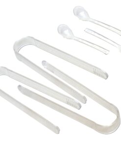 Ice Chilled 5 Compartment Condiment Server Caddy - Serving Tray Container with 5 Removable Dishes with Over 2 Cup Capacity Each and Hinged Lid | 3 Serving Spoons + 3 Tongs Included 31 71yJVnukdNL